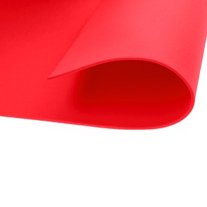 CORBAS GOMA EVA LISA ROJA 60x40cm1.5mm